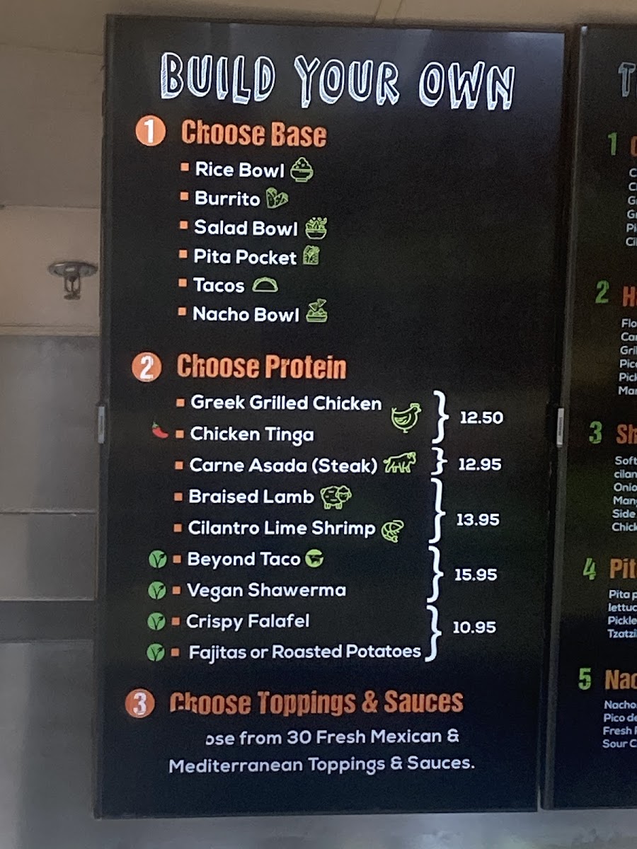 The Mexican Camel Menu - Image 1