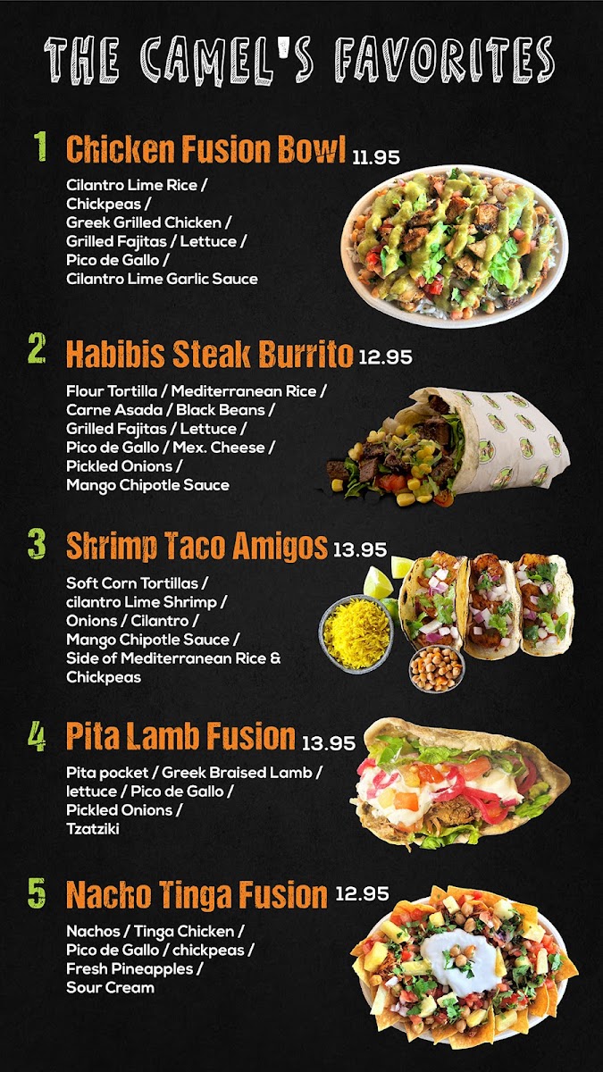 The Mexican Camel Menu - Image 5